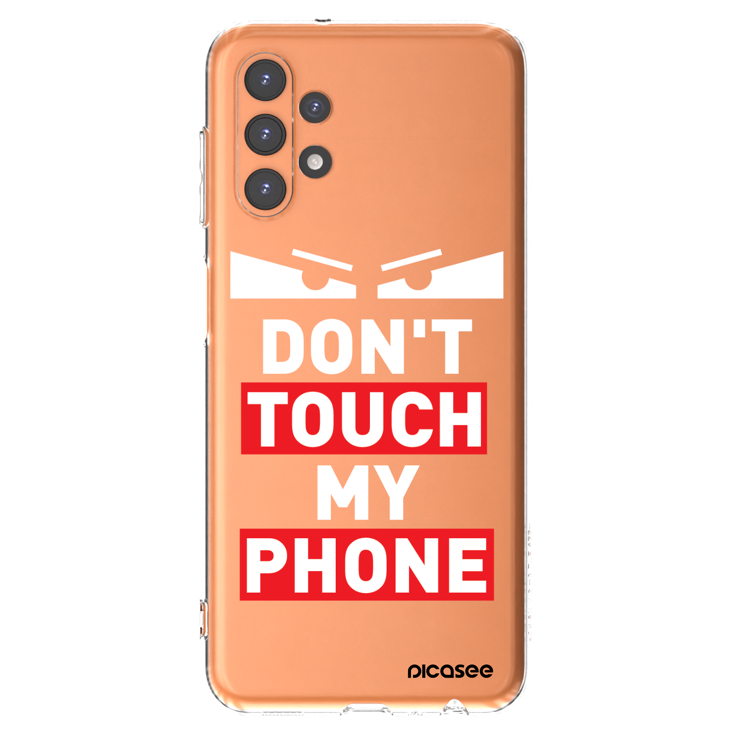 Picasee silikónový prehľadný obal pre Samsung Galaxy A13 4G A135 - Shadow Eye - Transparent