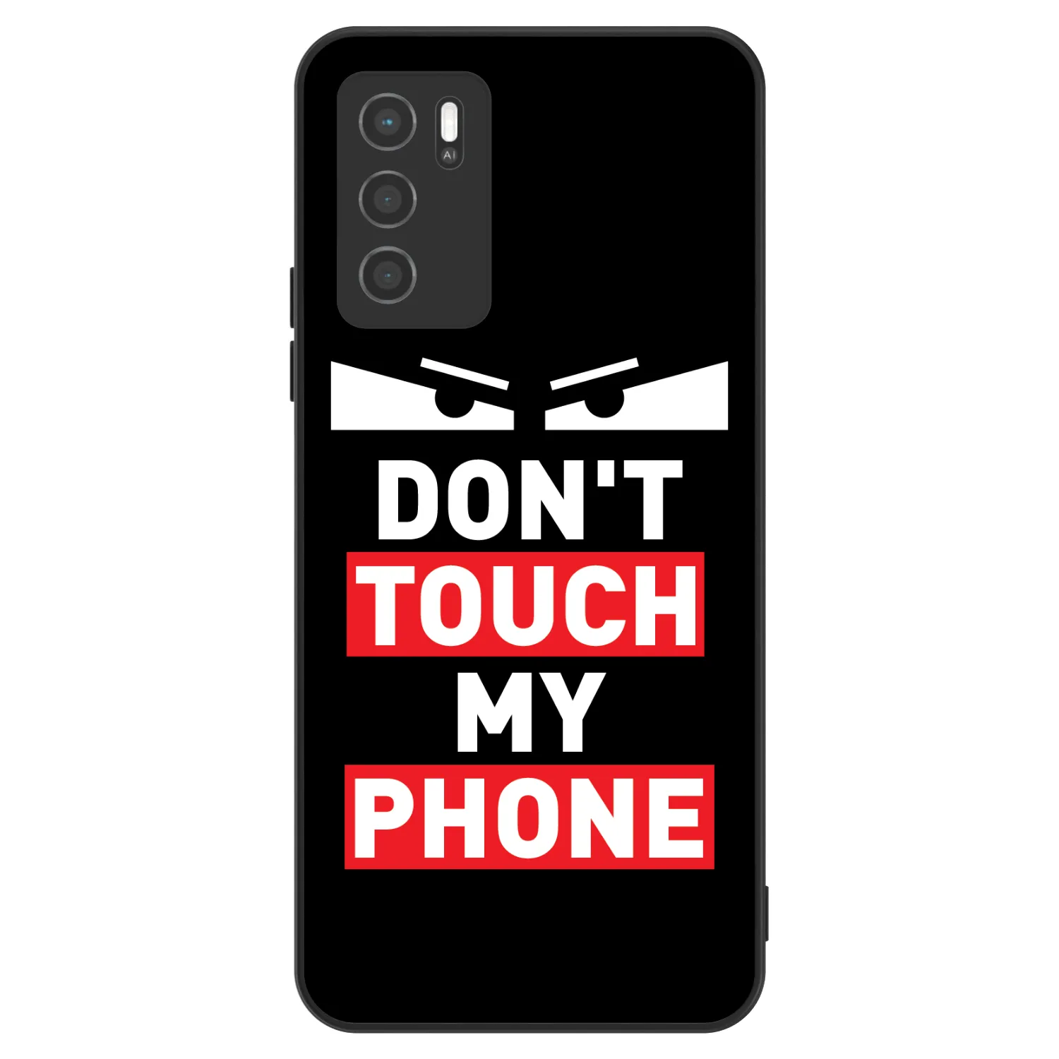 Picasee ULTIMATE CASE pro OPPO A16s - Shadow Eye - Transparent