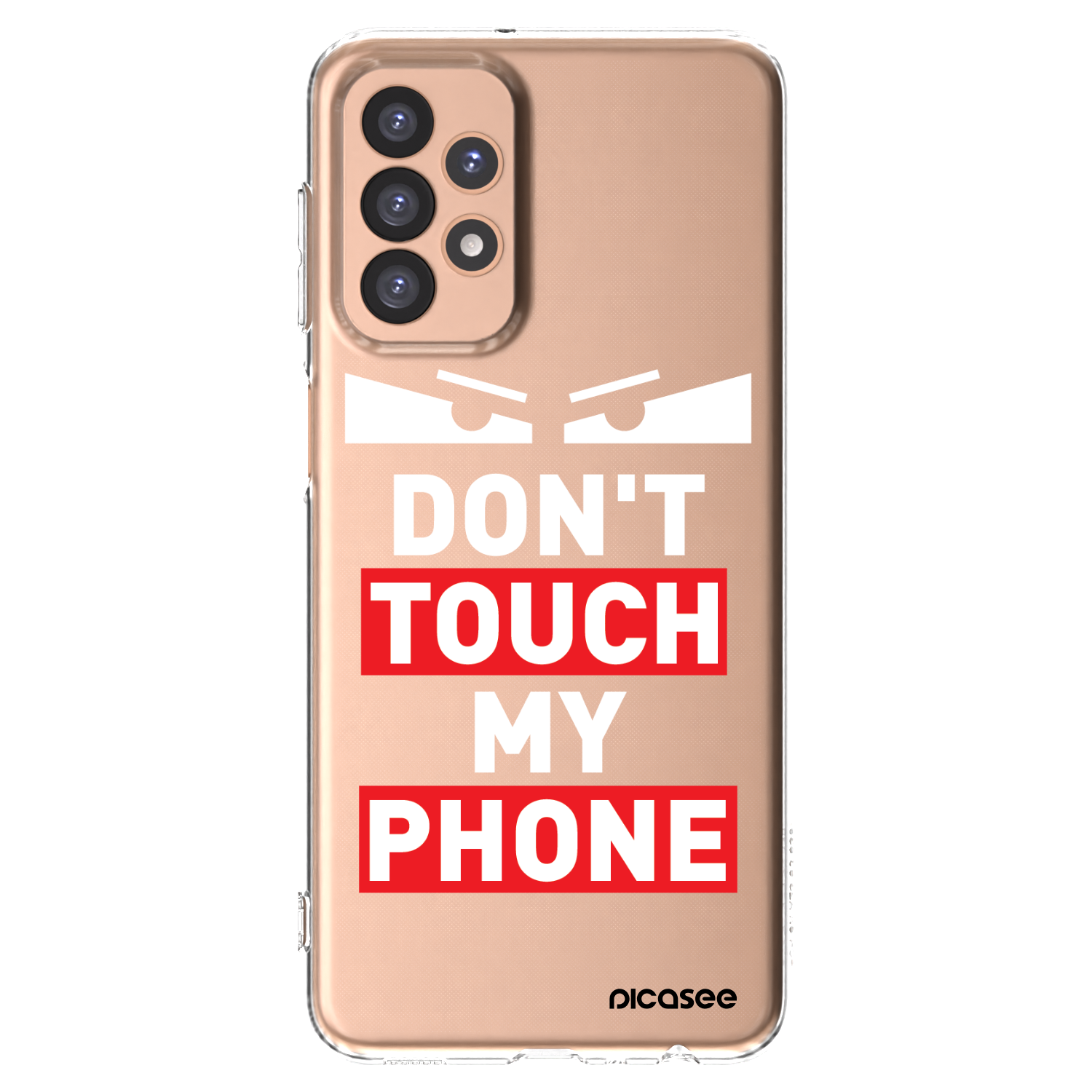 Silikónový prehľadný obal pre Samsung Galaxy A23 A236B 5G - Shadow Eye - Transparent