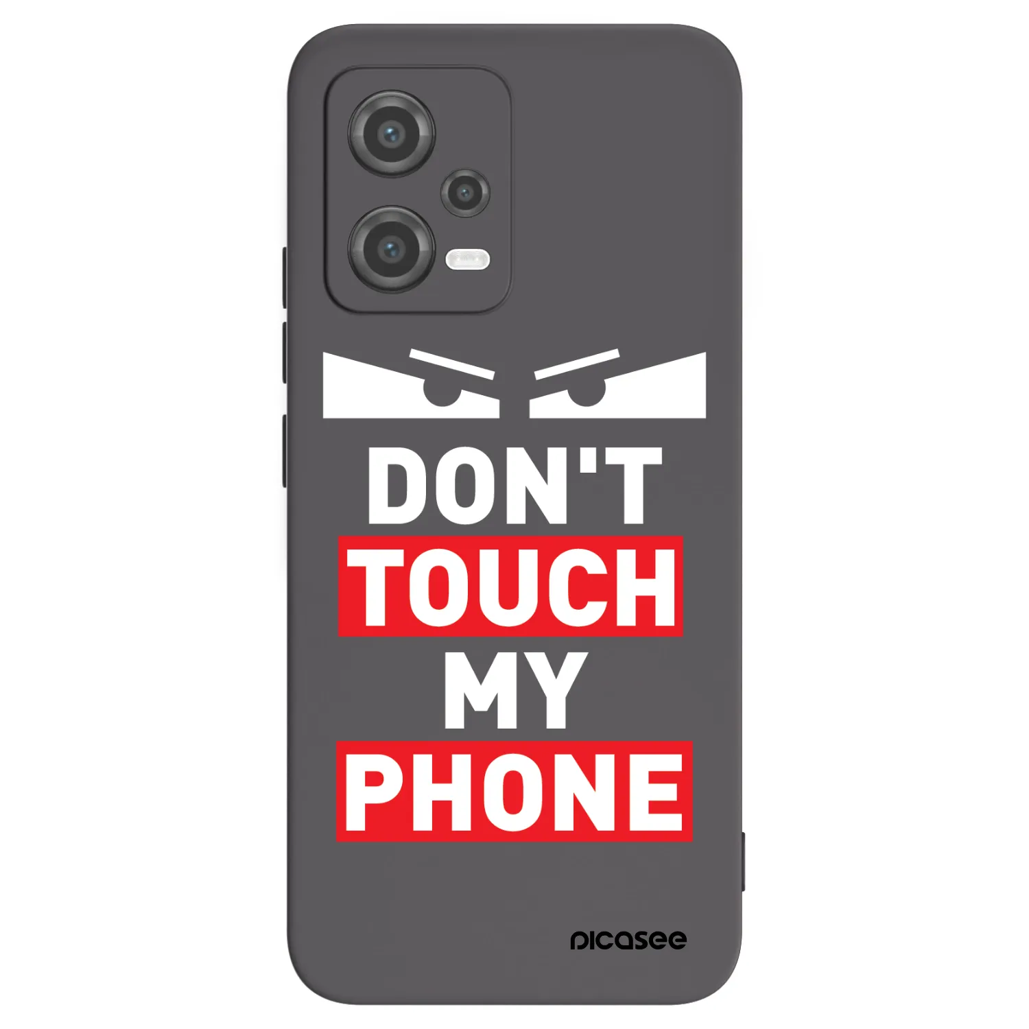 Picasee silikónový čierny obal pre Xiaomi Poco X5 - Shadow Eye - Transparent