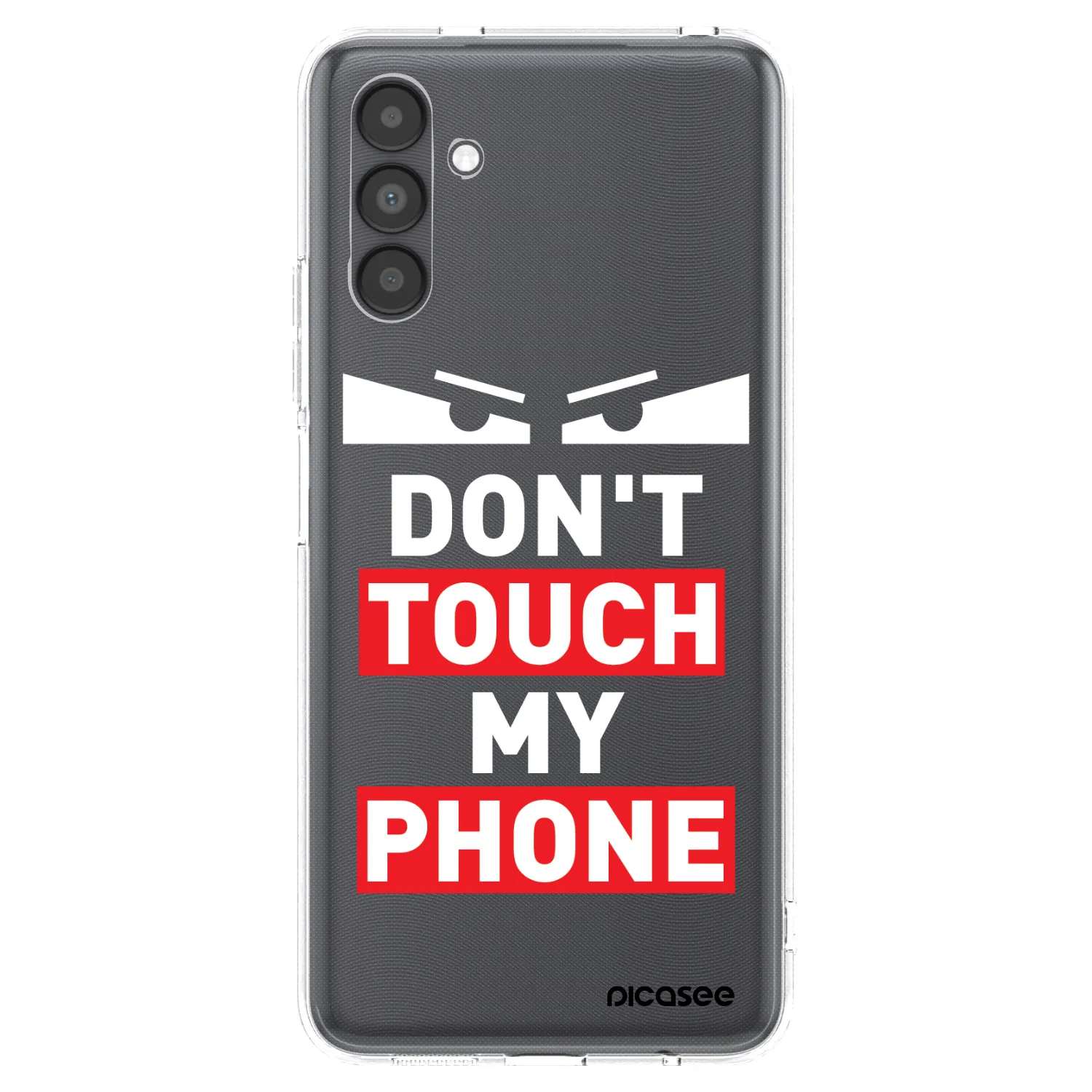 Picasee silikónový prehľadný obal pre Samsung Galaxy A04s A047F - Shadow Eye - Transparent