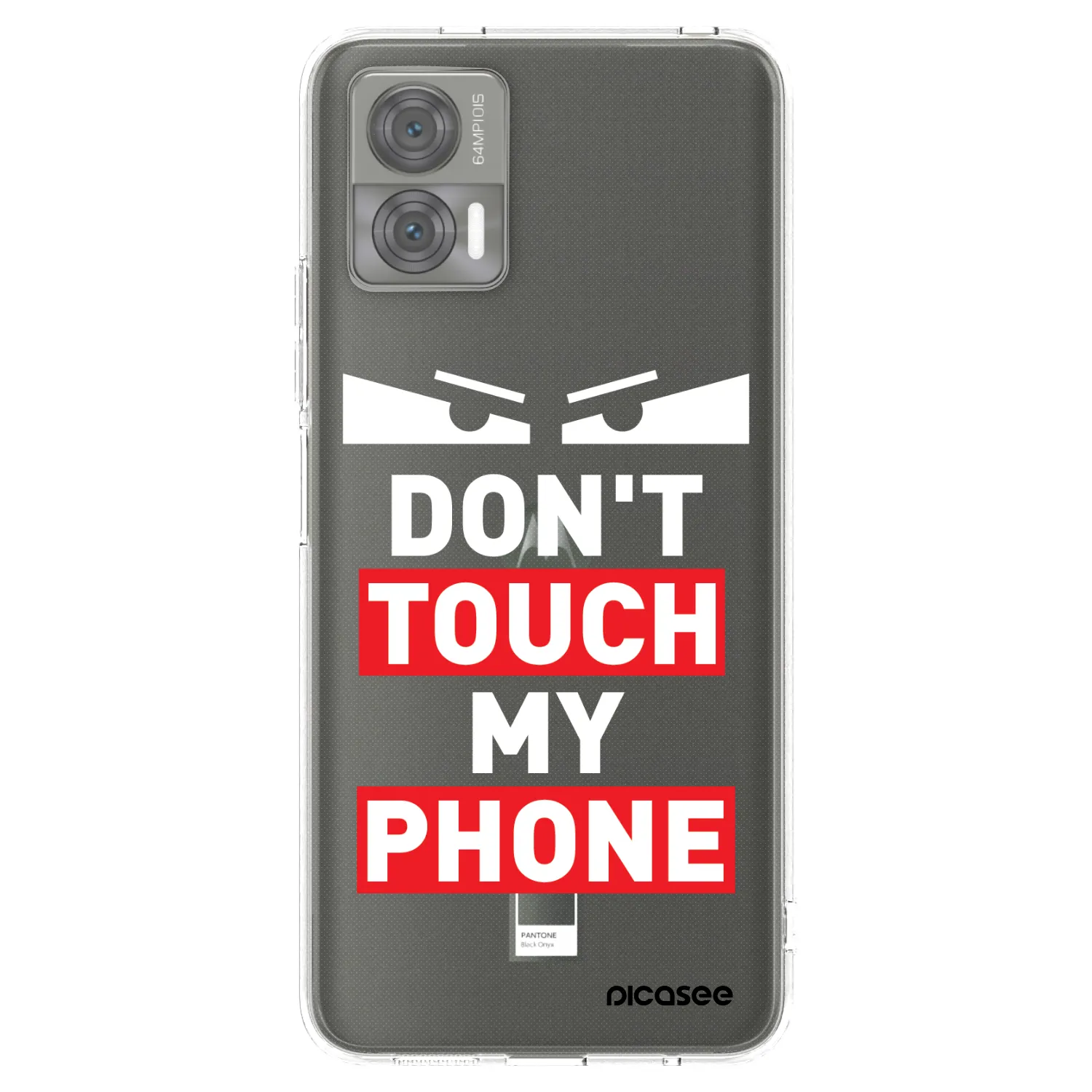 Picasee silikónový prehľadný obal pre Motorola Edge 30 Neo - Shadow Eye - Transparent