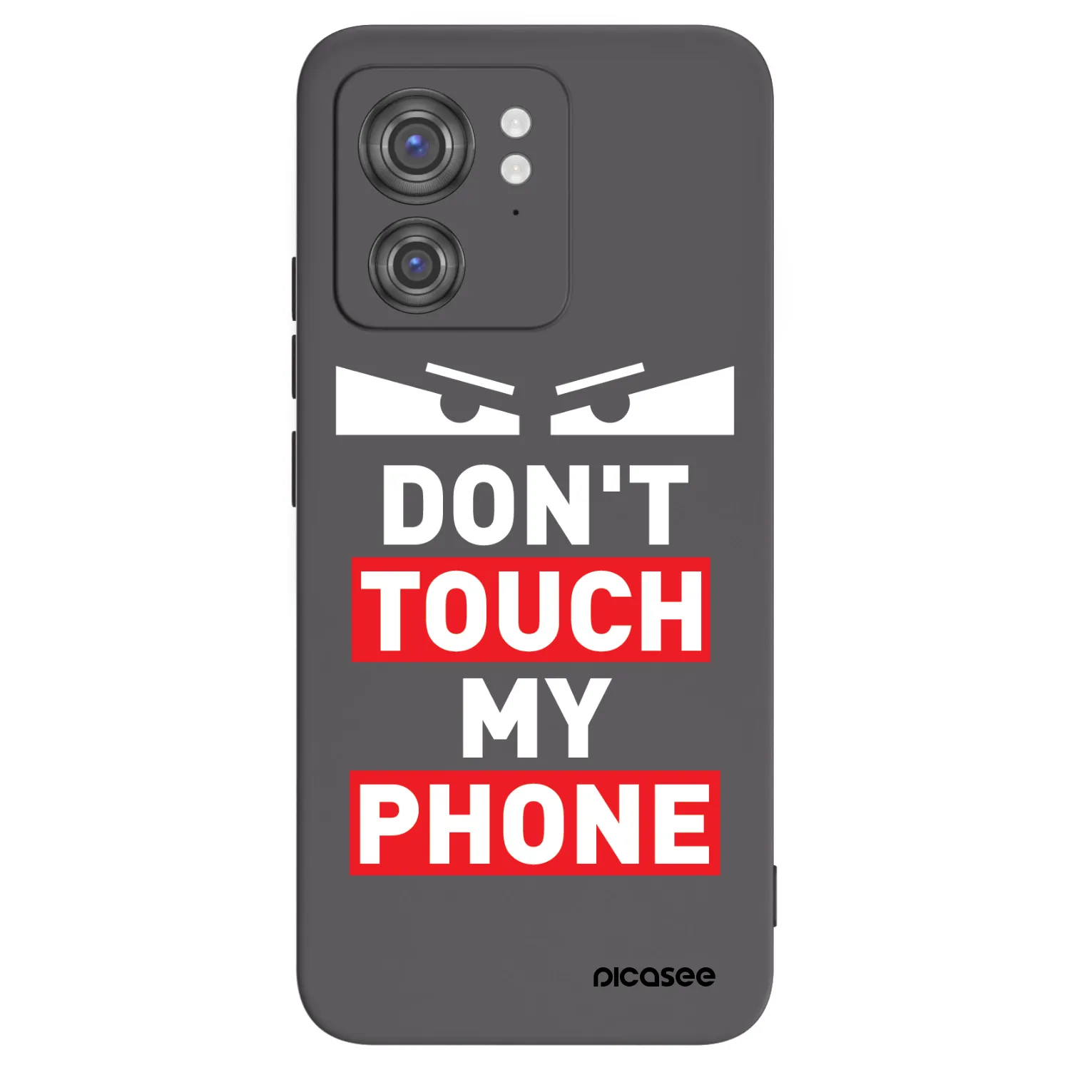 Picasee silikónový čierny obal pre Motorola Edge 40 - Shadow Eye - Transparent