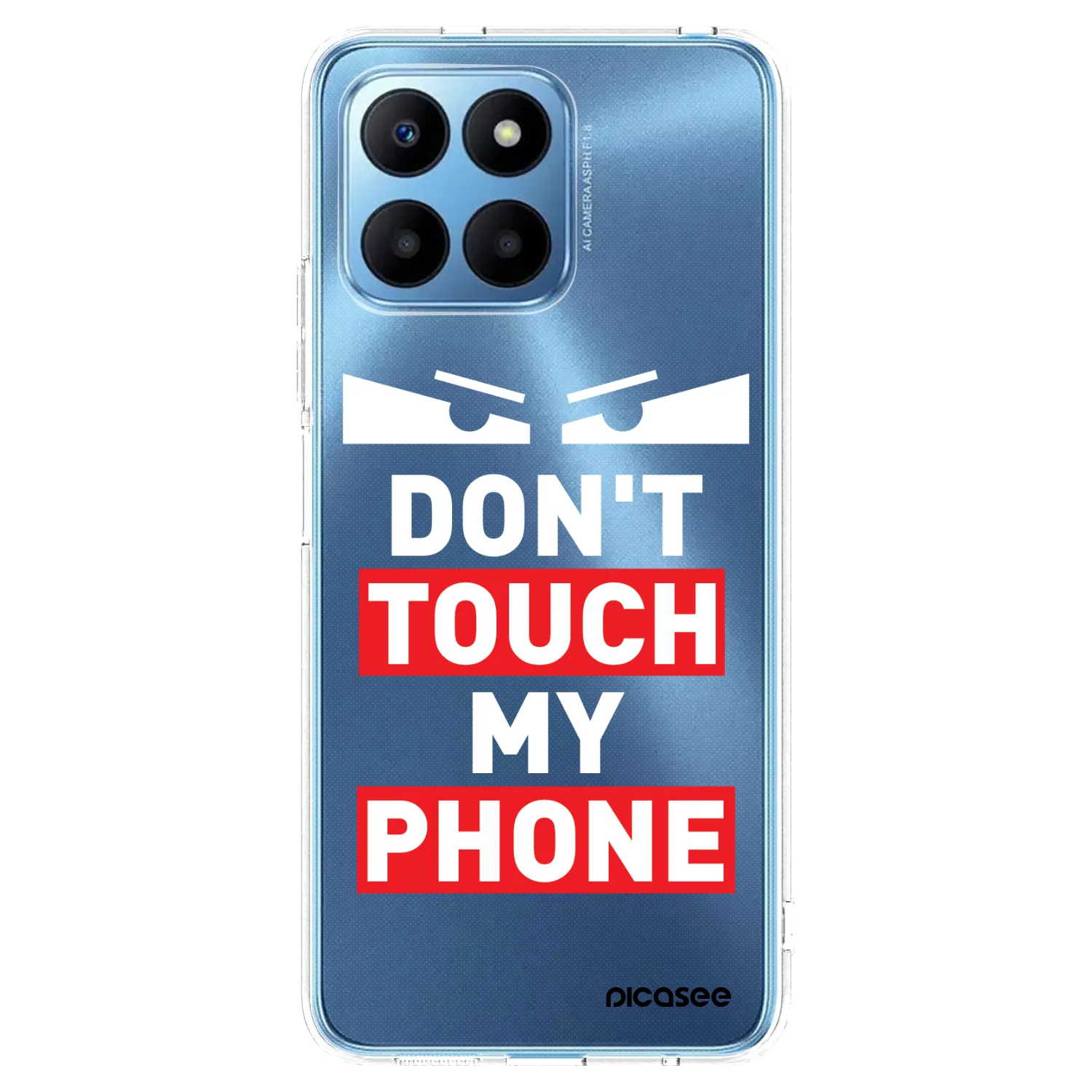 Picasee silikónový prehľadný obal pre Honor 70 Lite - Shadow Eye - Transparent