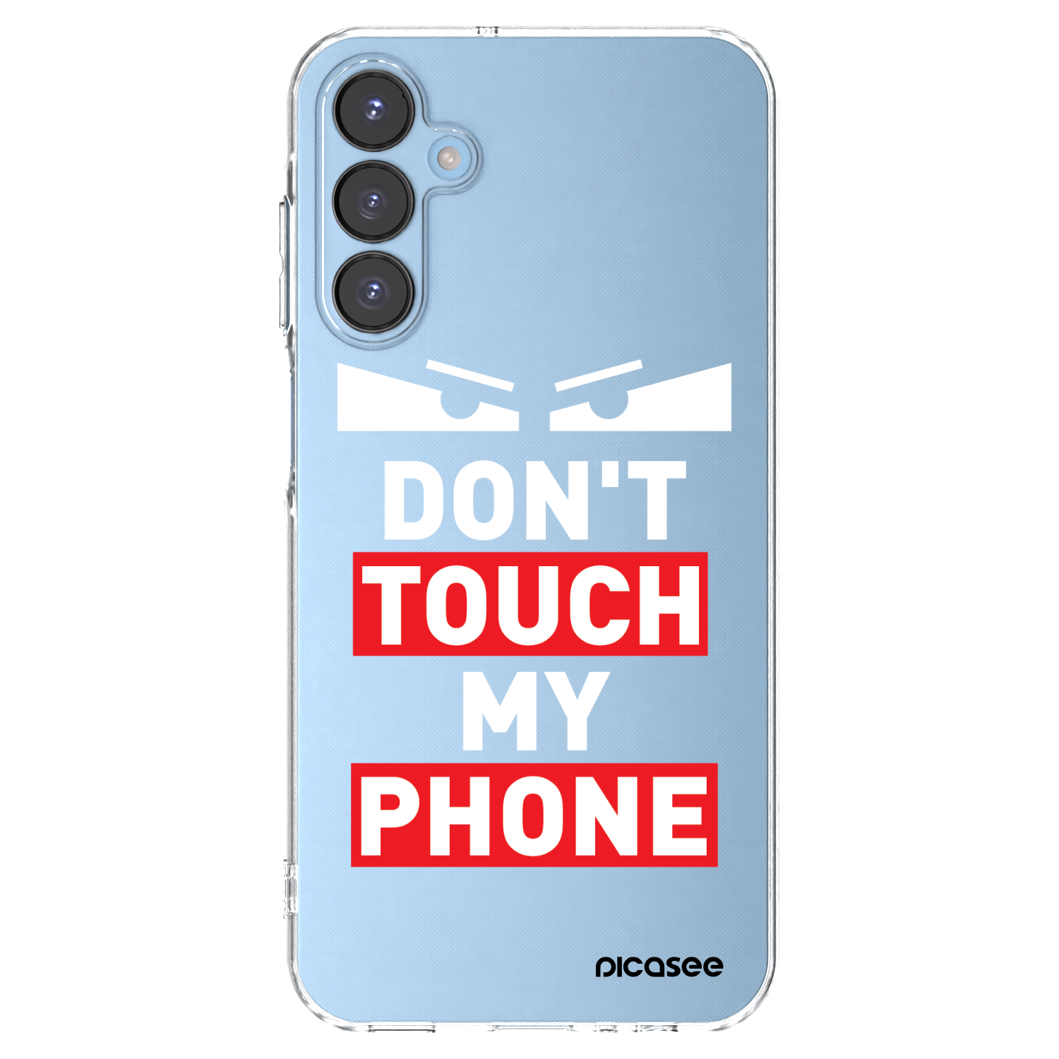 Picasee silikónový prehľadný obal pre Samsung Galaxy A15 A156B 5G - Shadow Eye - Transparent