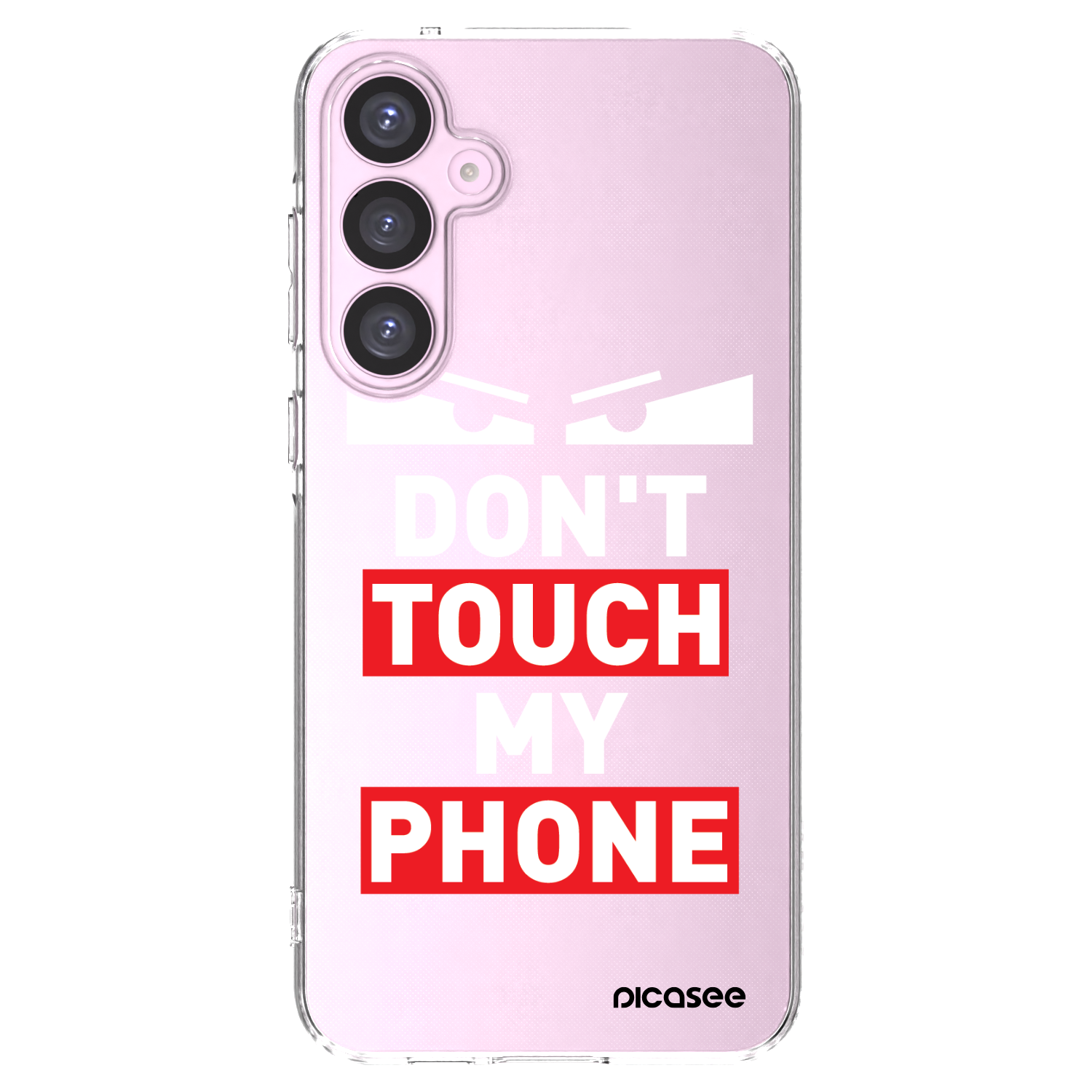 Picasee silikónový prehľadný obal pre Samsung Galaxy A55 5G A556B - Shadow Eye - Transparent
