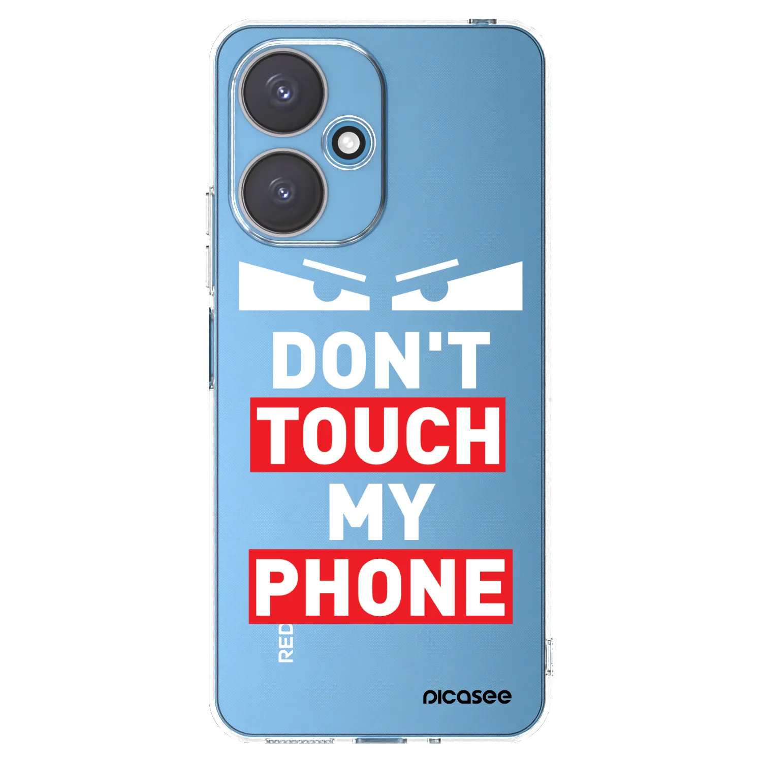Picasee silikónový prehľadný obal pre Xiaomi Redmi 13C 5G - Shadow Eye - Transparent