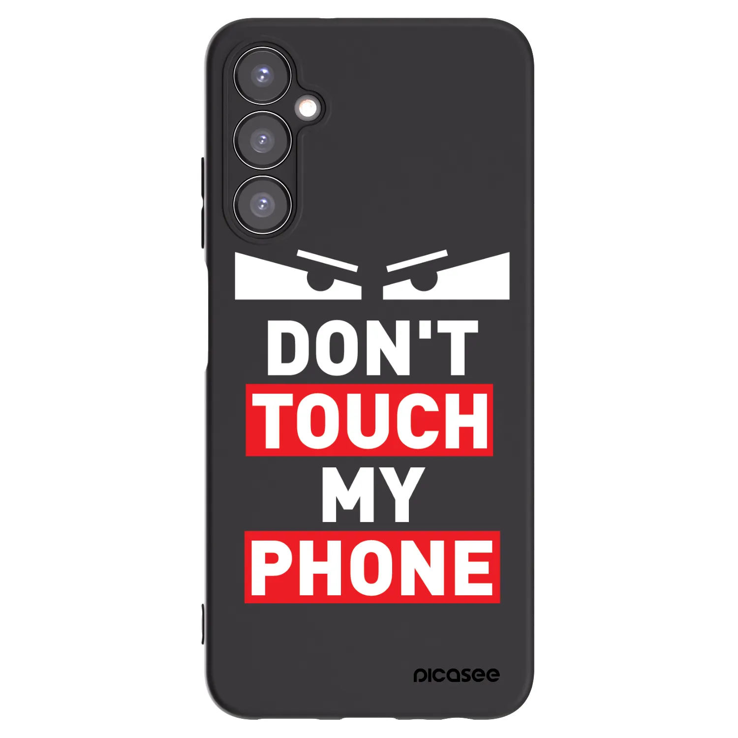 Picasee silikónový čierny obal pre Samsung Galaxy A05s A057G - Shadow Eye - Transparent