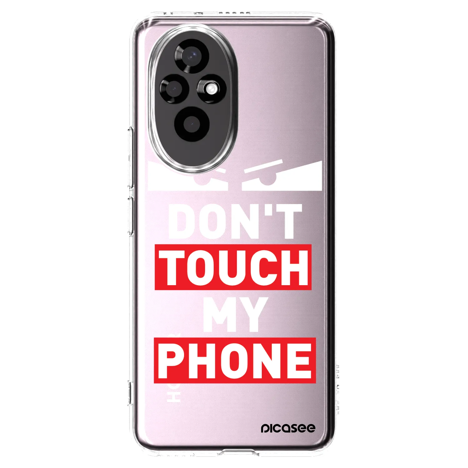 Picasee silikónový prehľadný obal pre Honor 200 Pro 5G - Shadow Eye - Transparent
