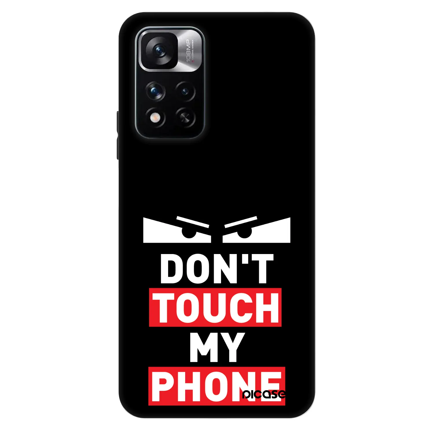 Picasee Fashion Case pre Xiaomi Redmi Note 11 Pro - Shadow Eye - Transparent