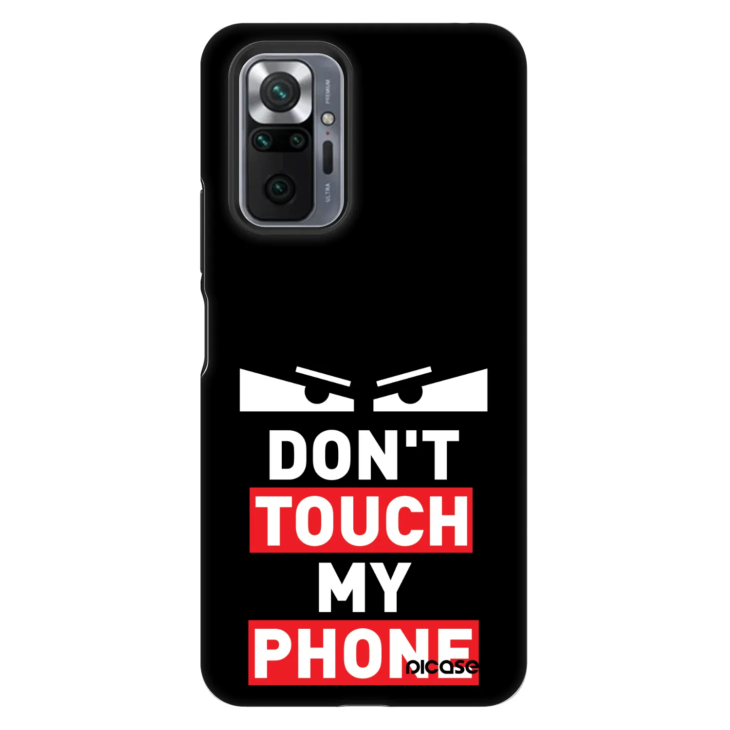 Picasee Fashion Case pre Xiaomi Redmi Note 10 Pro - Shadow Eye - Transparent