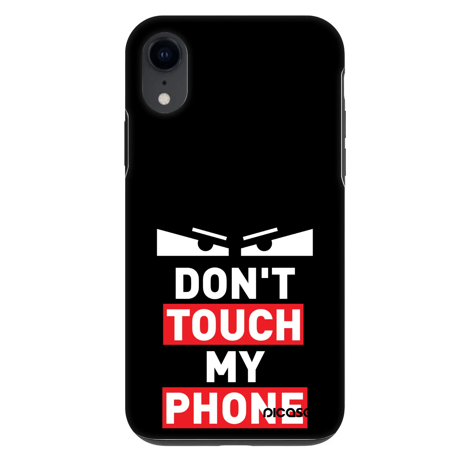 Picasee Fashion Case pre Apple iPhone XR - Shadow Eye - Transparent