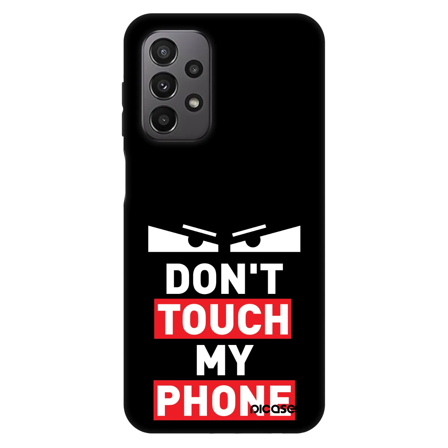 Picasee Fashion Case pre Samsung Galaxy A23 A235F 4G - Shadow Eye - Transparent