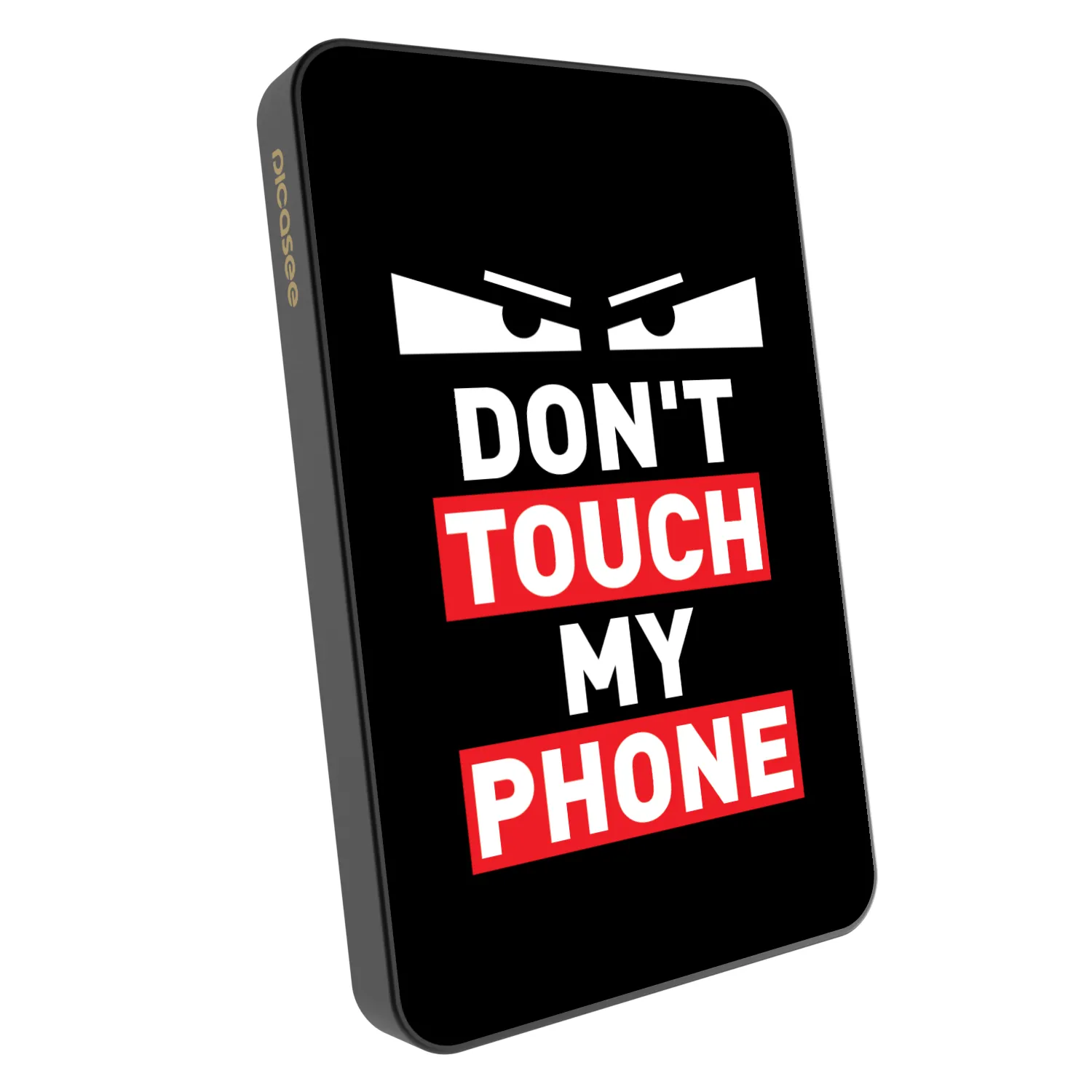 Picasee Powerbanka s MagSafe 5 000 mAh Šedá - Shadow Eye - Transparent