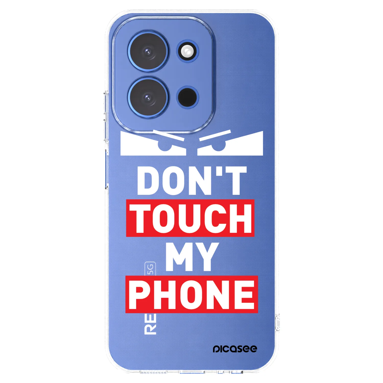 Picasee silikónový prehľadný obal pre Xiaomi Redmi 15C 4G - Shadow Eye - Transparent