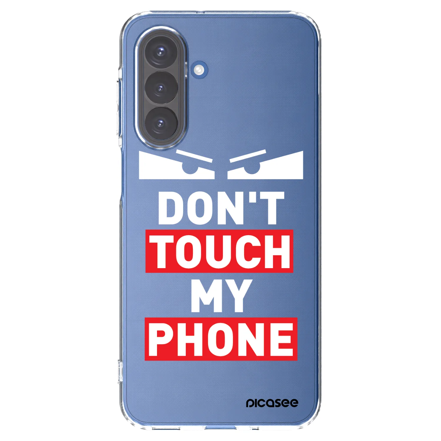 Picasee silikónový prehľadný obal pre Samsung Galaxy A17 5G - Shadow Eye - Transparent