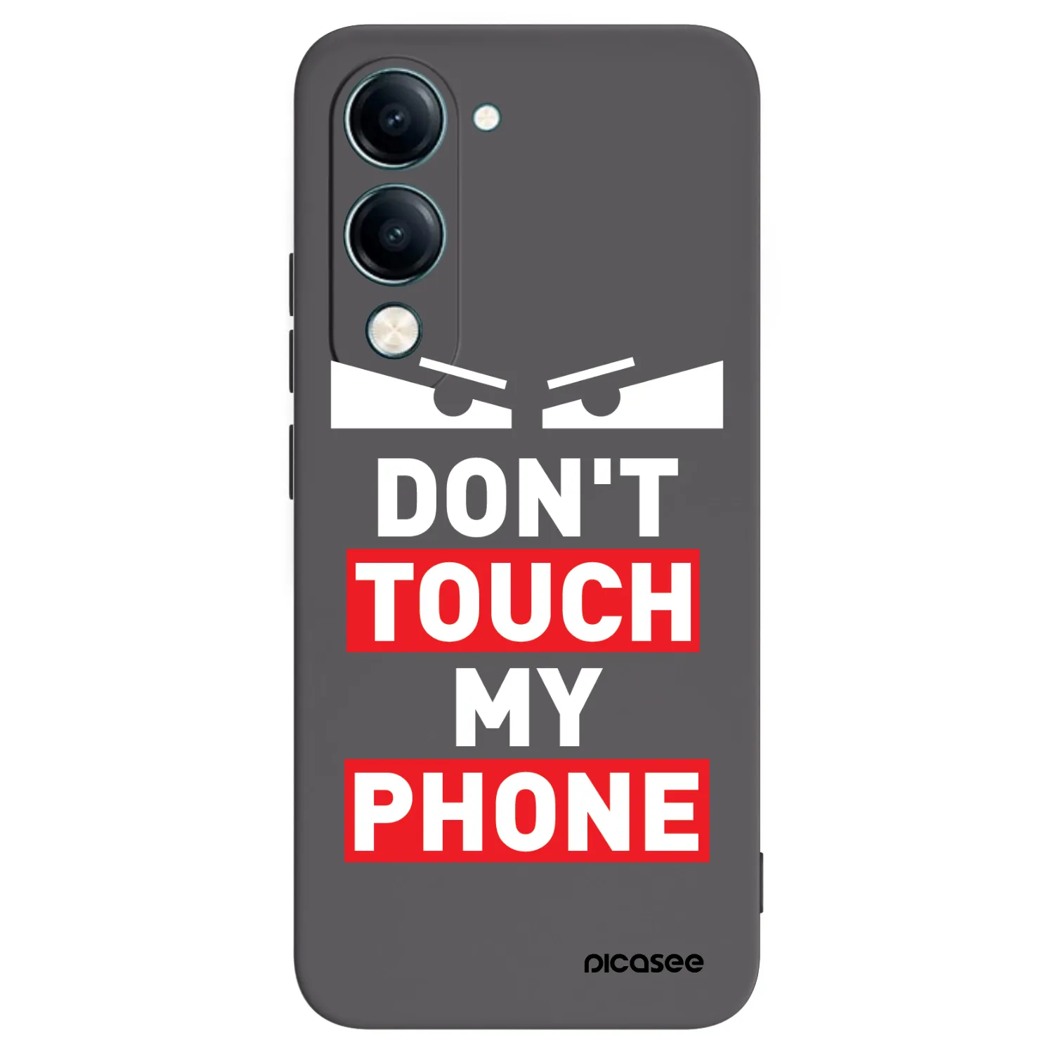 Picasee silikónový čierny obal pre Vivo Y29s 5G - Shadow Eye - Transparent