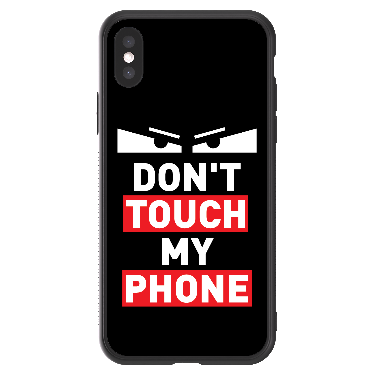 Picasee ULTIMATE CASE pro Apple iPhone X/XS - Shadow Eye - Transparent