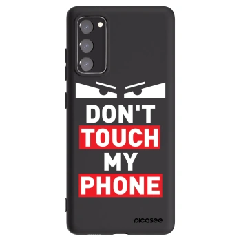 Picasee silikónový čierny obal pre Samsung Galaxy S20 FE - Shadow Eye - Transparent