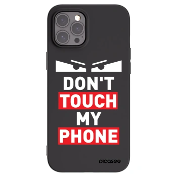 Picasee silikónový čierny obal pre Apple iPhone 12 Pro Max - Shadow Eye - Transparent