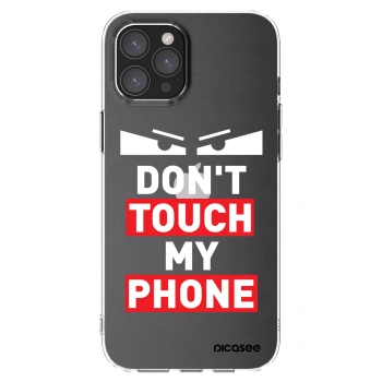 Picasee silikónový prehľadný obal pre Apple iPhone 12 Pro Max - Shadow Eye - Transparent