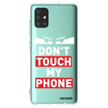 Picasee silikónový prehľadný obal pre Samsung Galaxy M51 M515F - Shadow Eye - Transparent