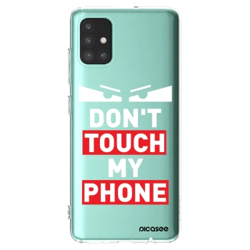 Picasee silikónový prehľadný obal pre Samsung Galaxy M31s - Shadow Eye - Transparent