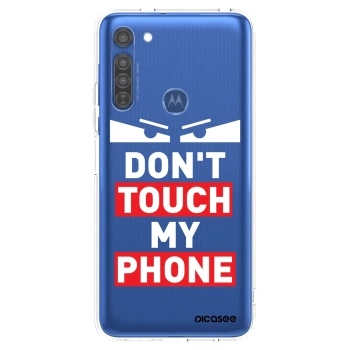 Obal pre Motorola Moto G8 - Shadow Eye - Transparent