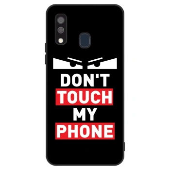 Obal pre Samsung Galaxy A40 A405F - Shadow Eye - Transparent