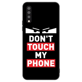Obal pre Samsung Galaxy A70 A705F - Shadow Eye - Transparent