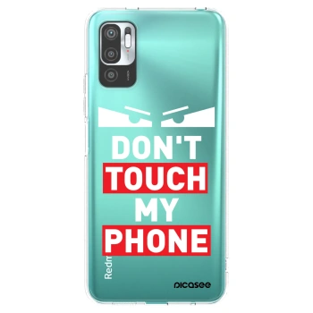 Picasee silikónový prehľadný obal pre Xiaomi Redmi Note 10 5G - Shadow Eye - Transparent