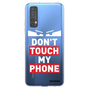 Picasee silikónový prehľadný obal pre Realme 7 - Shadow Eye - Transparent