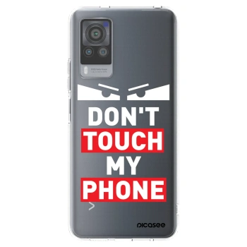 Picasee silikónový prehľadný obal pre Vivo X60 Pro 5G - Shadow Eye - Transparent