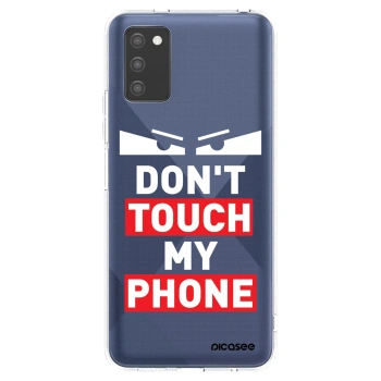 Obal pre Samsung Galaxy A03s A037G - Shadow Eye - Transparent