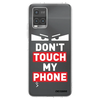 Picasee silikónový prehľadný obal pre Vivo Y33s - Shadow Eye - Transparent