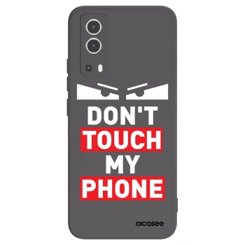 Picasee silikónový čierny obal pre Vivo Y72 5G - Shadow Eye - Transparent