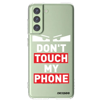 Picasee silikónový prehľadný obal pre Samsung Galaxy S21 FE 5G - Shadow Eye - Transparent