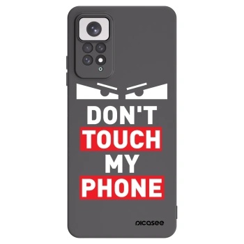 Picasee silikónový čierny obal pre Xiaomi Redmi Note 11 - Shadow Eye - Transparent