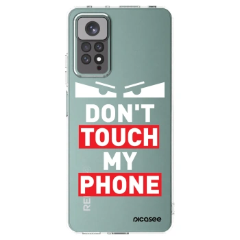 Picasee silikónový prehľadný obal pre Xiaomi Redmi Note 11 - Shadow Eye - Transparent