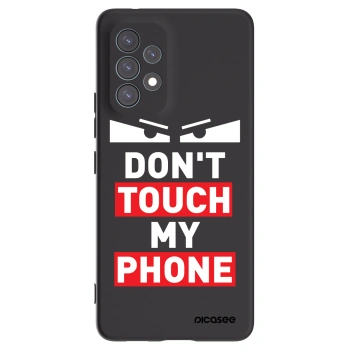 Picasee silikónový čierny obal pre Samsung Galaxy A53 5G A536 - Shadow Eye - Transparent