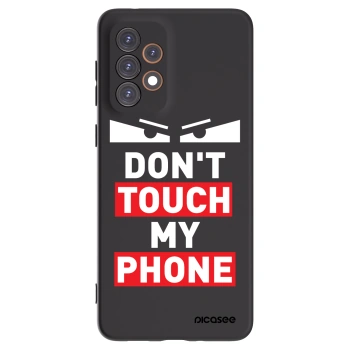 Picasee silikónový čierny obal pre Samsung Galaxy A33 5G A336 - Shadow Eye - Transparent