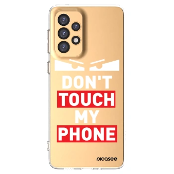 Picasee silikónový prehľadný obal pre Samsung Galaxy A33 5G A336 - Shadow Eye - Transparent