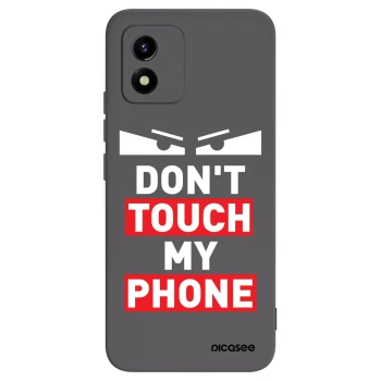 Picasee silikónový čierny obal pre Vivo Y01 - Shadow Eye - Transparent