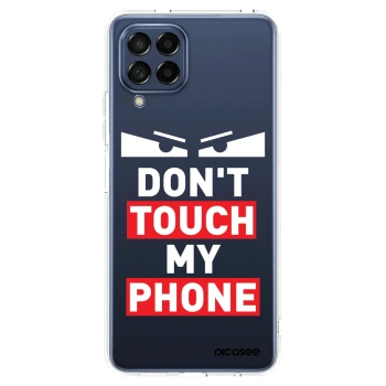 Picasee silikónový prehľadný obal pre Samsung Galaxy M53 5G - Shadow Eye - Transparent