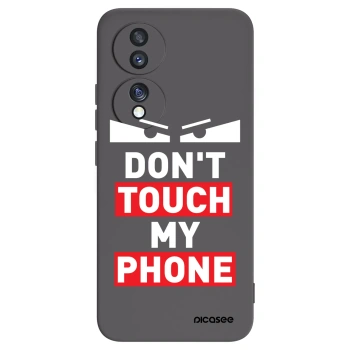 Picasee silikónový čierny obal pre Honor 70 - Shadow Eye - Transparent