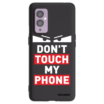 Picasee silikónový čierny obal pre OnePlus 9 - Shadow Eye - Transparent