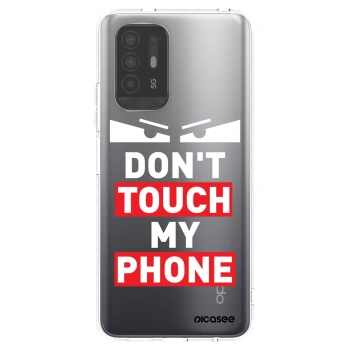 Picasee silikónový prehľadný obal pre OPPO A94 5G - Shadow Eye - Transparent