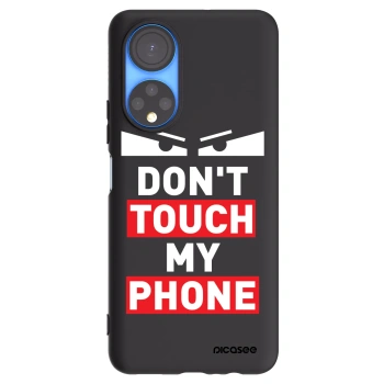 Picasee silikónový čierny obal pre Honor X7 - Shadow Eye - Transparent