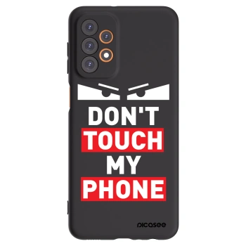 Picasee silikónový čierny obal pre Samsung Galaxy A23 A235F 4G - Shadow Eye - Transparent