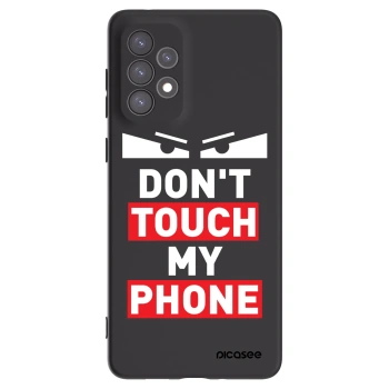 Picasee silikónový čierny obal pre Samsung Galaxy A73 5G - Shadow Eye - Transparent